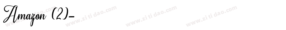 Amazon (2)字体转换